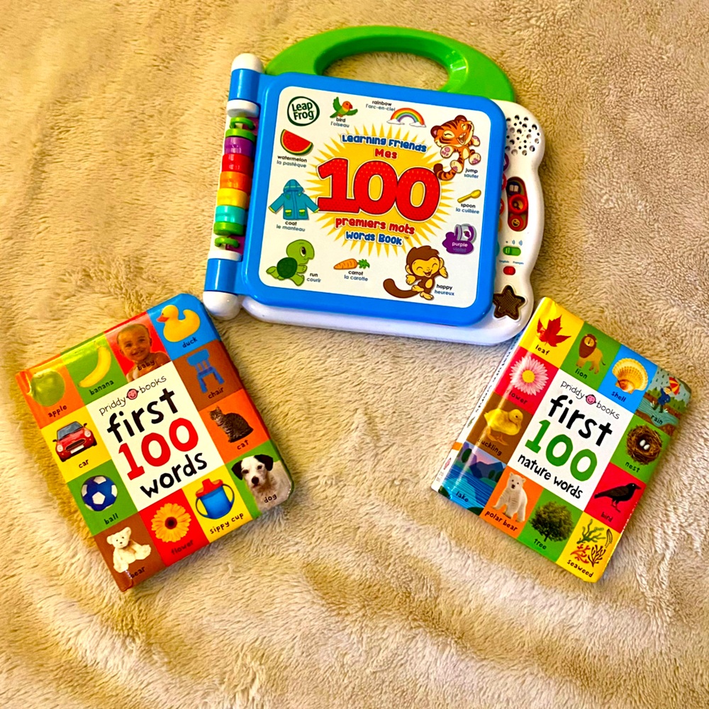 First 100 Words Baby Learning Bundle